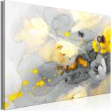 Canvas Colorful Storm of Flowers Wide 120x80 Billede