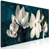 Turkis Billeder Canvas Avant-Garde Magnolia Narrow Turquoise 120x40 Billede