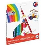 Grand pencil crayons 24 triangular colors super soft (WIKR-912856)