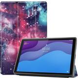 Lenovo tab m10 2 gen Tablets MTK Tri-fold Fodral till Lenovo Tab M10 HD Gen 2 Cosmic Space