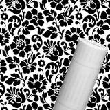 Hvid Dekorationer DC-FIX Barock sort selvklæbende folie Dekorativ plast