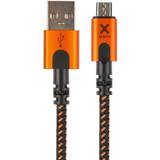 Orange - USB-kabel Kabler Xtorm USB A-USB Micro-B 1.5m