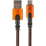 Orange - USB-kabel Kabler Xtorm USB A - USB C M-M 1.5m