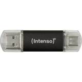 128 GB - USB 3.2 (Gen 1) - USB Type-C USB Stik Intenso USB 3.2 Gen 1 Twist Line 128GB