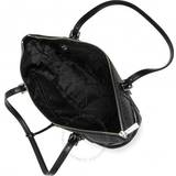 Lærred Tote Bag & Shopper tasker Michael Kors East-West Zip Tote Bag BLACK