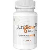 Maxmedix Sunglow Selvbruner Kosttilskud, 120 tabletter Bliv brun uden sol med betacaroten
