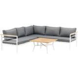 Metal Loungesæt Havemøbel Venture Design Mexico Loungesæt, 1 borde inkl. 3 sofaer