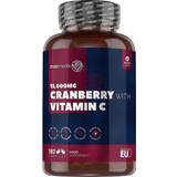Maxmedix Vitaminer & Kosttilskud Maxmedix Cranberries with vitamin C 15000mg 180 stk
