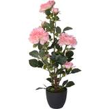 Dekorationer GT Rose in Pot Kunstig plante