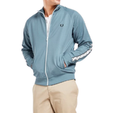 Fred Perry Polyester Tøj Fred Perry Taped Track Jacket - Blue