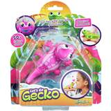 Interaktivt legetøj Animagic Let'S Go Gecko Pink