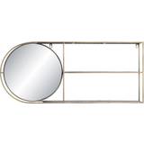 Guld - Metal Spejle Dkd Home Decor Golden Vægspejl 80x13cm