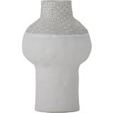 Bloomingville Vaser Bloomingville "Iyore" hvid m/ mønster H: 23 cm Vase