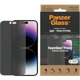 Apple iPhone 14 Pro Max Skærmbeskyttelse PanzerGlass Privacy Classic Fit Screen Protector for iPhone 14 Pro Max