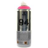 Pink Spraymaling Montana Cans MTN 94 Spray Paint 400ml Fluorescent Fuschia