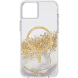Case-Mate Guld Mobiletuier Case-Mate Karat Marble MagSafe Case for iPhone 14 Plus