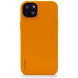 Apple iPhone 14 - Orange Mobilcovers Decoded Antimicrobial Silicone Case for iPhone 14