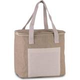Duffeltasker & Sportstasker KiMood Large Jute Cool Bag (M) (Natural)
