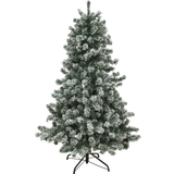 Grøn - Plast Julepynt Nordic Winter Frost Artificial Green Juletræ 150cm