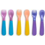 Munchkin Plast Babyudstyr Munchkin Color Change Fork & Spoon 6-pack