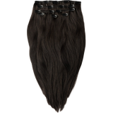 Ægte hår Clip-on-extensions Myextensions Clip In Original 60cm 1A Sortbrun