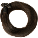 Brun - Ægte hår Extensions & Parykker Myextensions Hot Fusion Original 50cm 50-pack 1B Ekstra Mørkbrun