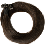 Brun - Ægte hår Extensions & Parykker Myextensions Hot Fusion Original 60cm 50-pack 1B Ekstra Mørkbrun