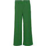 10,5 - Grøn - Viskose Tøj Object Wide Pants