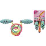 Simba Løbecykler Simba Rainbow jump rope 220 cm with handles in the shape of clouds