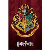 Pyramid Harry Potter (Hogwarts School Crest) 61x91.5cm Framed Art