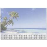 Sigel Beach Desk pad Calendar Multicolour (W x H) 595 mm x 410 mm