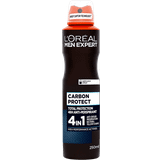 L'Oréal Paris Deodoranter L'Oréal Paris Men Expert Carbon Protect 48H Anti-Perspirant Deo Spray 150ml