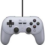 Grå - Nintendo Switch Gamepads 8Bitdo Pro 2 Wired Controller