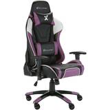 Lilla Gamer stole X Rocker Agility Sport Gaming Chair Purple