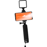 Selfie stativ med lys Aucune Vlogging Stick