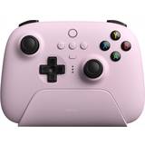 14 - Pink Spil controllere 8Bitdo Ultimate Wireless 2.4g Controller with Charging Dock (PC) - Pastel Pink