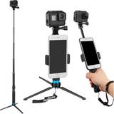 Gopro stick Telesin Selfiestang og tripod til GoPro/action kameraer med mobilholder