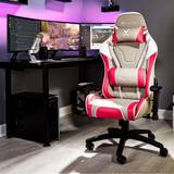 Lilla Gamer stole X Rocker Agility Esport Gaming Chair Cherry