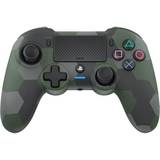 Grøn - PlayStation 4 Gamepads Nacon Dualshock 4 V2 Controller til Play Station 4 ASYMMETRIC Camouflage