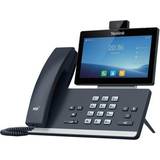 Fastnettelefoner Yealink T58W VoIP-telefon med opkalds-ID 10-party opkaldskapacitet med CAM50 kamera