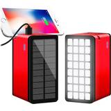 MTP Products Powerbanks Batterier & Opladere MTP Products Psooo Solar Powerbank 100000mAh