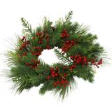 Plast Julepynt Nordic Winter Wreath with Berries & Berries Juletræ
