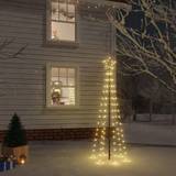 VidaXL Juletræer vidaXL med spyd 108 LED'er 180 cm varmt hvidt lys Juletræ