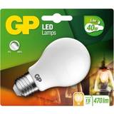 GP Batteries LED-pærer GP Batteries Lighting Filament Classic E27 LED 5,4W (60W) dimmab. 078227