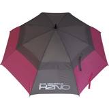 Sølv Paraplyer Sun Mountain UV H2NO Umbrella Pink/Grey
