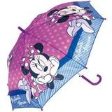 Pink Paraplyer Safta Automatisk paraply Minnie Mouse Lucky Pink (Ø 84 cm)