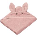 Grå Babyhåndklæder Liewood Augusta Hooded Baby Towel Rabbit