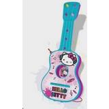 Hello Kitty Legetøjsguitarer Hello Kitty Børne Guitar Blå Pink 4 Snore
