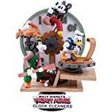 Disney Figurer Disney Beast Kingdom Mickey Mouse Clock Cleaners Ds-046 D-Stage Series Statue