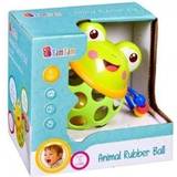 Bambam Mus Legetøj Bambam Rubber ball with rattle frog (254574)